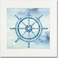 Zaštitni znak likovna umjetnost Sea Life Wheel v2 Canvas Art by Lisa revizija