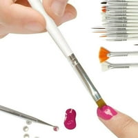 Dizajn noktiju s gel olovkom za slikanje četkom za lak za nokte set alata za crtanje točkica