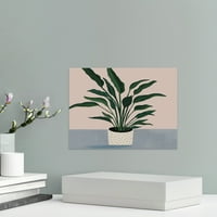 Ispis slike sobna biljka na omotanom platnu