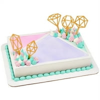 Set za ukrašavanje kolača u donjem dijelu - Geometrijski Set za torte