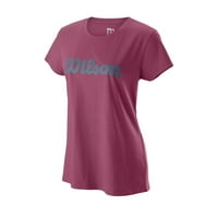 Wilson ženska scenarija Cotton Tee II majica, šljiva flint
