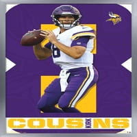 Minnesota Vikings - plakat zida Kirk Cousins, 14.725 22.375