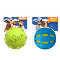 Nerf Dog Veliki škljocanje ili kuglica za kuglu za pse za srednje i velike pse, lopta - razne