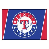 - Texas Rangers 5'x8 'prostirka