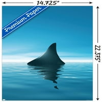 Zidni plakat za peraje na dan morskog psa, 14.725 22.375
