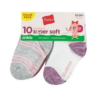 Super mekane čarape do koljena za djevojčice od 10 komada