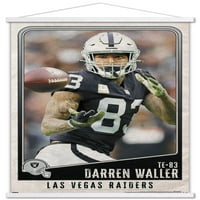 Las Vegas Raiders - plakat Darren Waller Wall s magnetskim okvirom, 22.375 34
