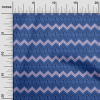 pamučna poplin Keper tkanina u plavoj boji s geometrijskim i cvjetnim uzorcima za šivanje rukotvorina otisci na tkanini širine dvorišta