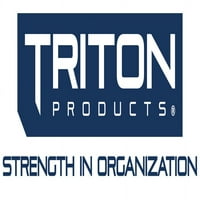 Triton Products® Lochook 1-1 8 Jedan prsten 1 2 ID Cinn Pilled čelični držač za alat za Locboard, 5pk