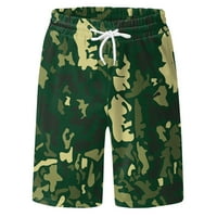 Muške Ležerne kratke hlače proljeće-ljeto, sportske kratke hlače za plažu s printom i džepovima, sportska odjeća