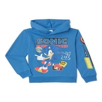 Sonic The Hedgehog Boys Let's Rollic Graphic Twimshirt, veličine 4-20