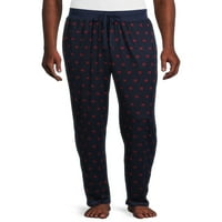 Pidžama hlače za muškarce za Valentinovo i velike muškarce