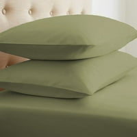 Zeleni ultra mekani set jastuka, kralj