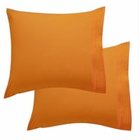 Nit count egipatska kvaliteta super mekana jastuka bez dvodijelnih jastuka-King size-elite narančasta