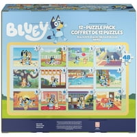 Bluey of Jigsaw zagonetke za obitelji, djecu i predškolce u dobi i više