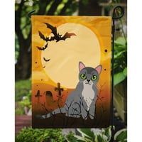 4439 zastava azijske mačke za Noć vještica za vrt, mala, višebojna