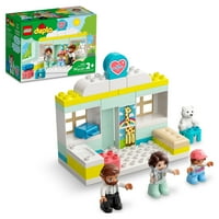 Veliki građevinski set od opeke, edukativna igračka za rano učenje, uključuje figure liječnika, oca i djeteta, izvrstan edukativni