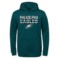 Philadelphia Eagles Boys 4- LS Fleece Hoodie 9k1bxfggb XS4 5 5