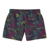 Wonder Nation Boys Flamingo Svakodnevno plivanje kratkih hlača, veličine 4- & Husky