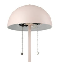 21.13 LED mat ružičasta posebna Stolna svjetiljka sa zdjelom