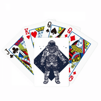 Astronaut, zvijezde svemira, umjetnički uzorak, poker igra, Čarobna kartaška zabavna igra na ploči