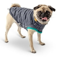 Pet staza jakna za pse reverzibilna elastofit odjeća vodootporna za male srednje velike pse kućne ljubimce, traper, 3xl