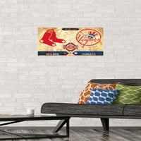 Rivalstva - New York Yankees vs Boston Red So Wall Poster, 14.725 22.375