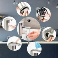 Automatski dozator tekućeg sredstva za dezinfekciju sapuna automatski spremnik osjetljiv na dodir za kuhinju u kupaonici, dozator