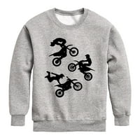 Instant messaging - Trikovi na biciklu-majica s okruglim vratom od flisa za malu djecu i mlade
