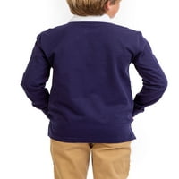 S. Polo ASN. Ragbi majica s dugim rukavima u boji za dječake, veličine 4-18