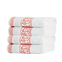 4-dijelni set ukrasnih ručnika za kupanje od koralja