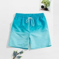 Kratke hlače za muške gradijentne kupaće gaće Muške bokserice za odrasle Ležerne hlače za plivanje na plaži na rasprodaji