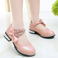 991 sandale za djevojčice, cipele za djevojčice, vjenčane cipele za djevojčice s mašnom, večernje školske cipele s princezom s niskom