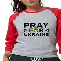 _ - Molite za Ukrajinu-ženska bejzbolska Majica