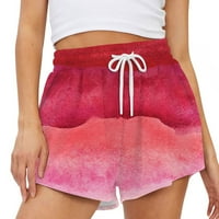 Ženske sportske kratke hlače Ležerne ljetne udobne tiskane kratke hlače rastezljive kratke hlače kratke traper hlače za žene