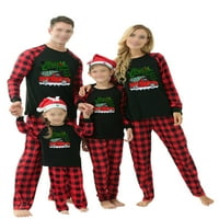 Donje Rublje/ Mama tata beba pidžama topovi i hlače noćna odjeća ležerna identična obiteljska pidžama komplet za žene muškarci djeca