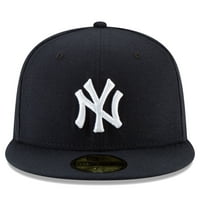 Muška приталенная šešir New Era Navy New York Yankees 75th Old-Timers' Day iz zbirke Authentic On-Field 59FIFTY