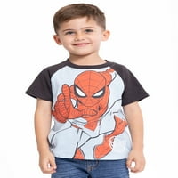 Spider-Man Toddler Boys Tee, veličine 12m-5T