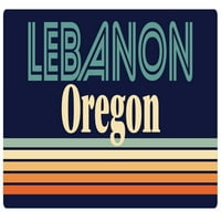 Retro dizajn magneta za hladnjak u Libanonu, Oregon