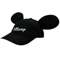 Bejzbolska kapa za odrasle s Mikijem mišem-Crna