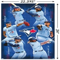 Toronto Blue Jays - plakat za zid tima, 22.375 34