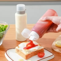 Alati za pripremu začina, prozirne plastične boce za cijeđenje umaka, boce za med, salatu, kečap, kuhinjski pribor