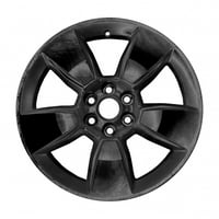 Kai 8. Obnovljeni OEM kotač od aluminijske legure, crno, odgovara - Chevrolet Colorado