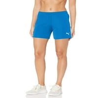 Ženske kratke hlače - Električno Plava, limunada Bijela-Plus size