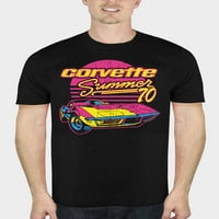 Chevrolet Corvette Muška retro ljetna grafička majica s kratkim rukavima, do veličine 5xl