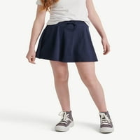 Justice Girls Uniform pletena klizačka suknja, 2-pack, veličine xs-xlp
