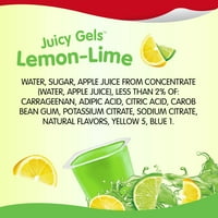 Snack limun-limeta Jusi gelovi s pravim voćnim sokom, 5 oz, pakiranje