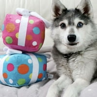Foufit rođendanski poklon plišana igračka za pse - plava