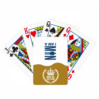 Status Status Spol Muškarci Art Deco Moda Kraljevski Flash poker kartaška igra