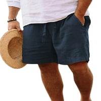 Muške ljetne kratke hlače u boji donjeg rublja, kratke hlače za plažu srednjeg struka, odjeća za vježbanje na plaži, sportske mini